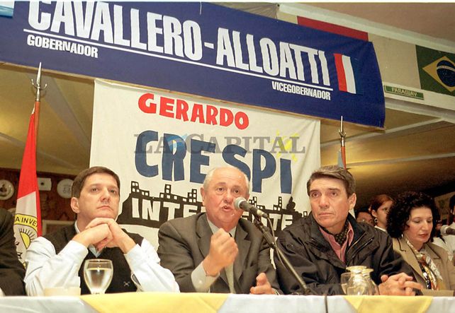 La intensa carrera política del Tigre Cavallero en imágenes