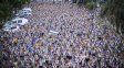Maratón de Central: una marea auriazul tiñó las calles rosarinas