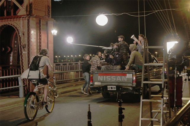 Nuevo corte en el Puente Colgante por la filmación de un cortometraje
