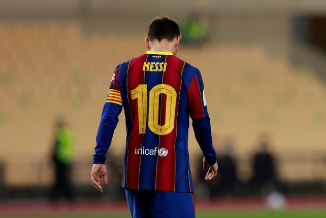 Lionel Messi recibió dos fechas de suspensión