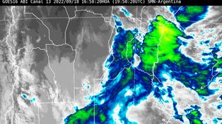 SMN: renovó alerta por tormentas fuertes y lluvias intensas