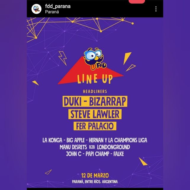 Fiesta de Disfraces: Duki, Bizarrap, Fer Palacio y La Konga dirán presente