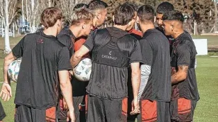 El plantel de Colón finalizó la semana de trabajo.