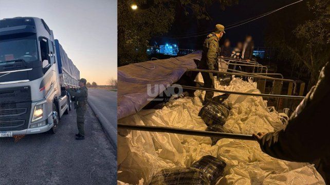 Secuestran más de media tonelada de hojas de coca en un control de Gendarmería sobre la Ruta 34