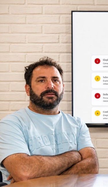 Son amigos y crearon una plataforma que conecta clientes con un chef a domicilio