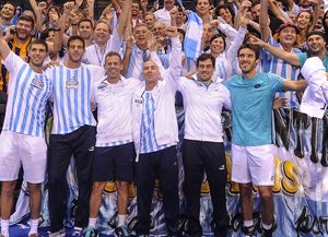 Argentina es finalista de la Davis