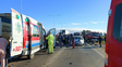 Choque en la autopista Rosario-Santa Fe: dos autos involucrados y heridos graves