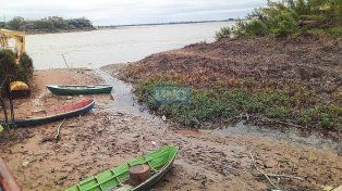 La bajante del río en Paraná llegó a 0.55 metros esta semana