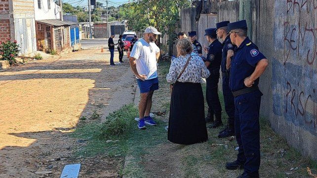 El hecho de sangre ocurrió en el barrio Fátima de Concordia.