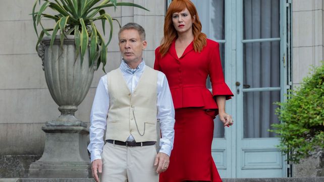Adrián Suar y Griselda Siciliani en 