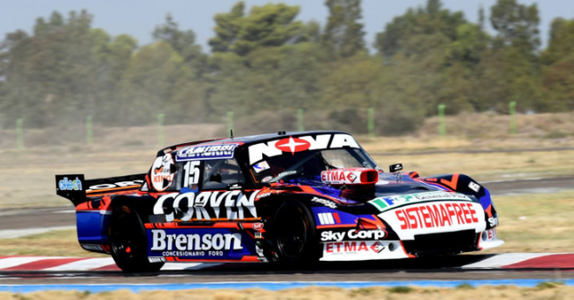 Rossi el mejor del viernes en Concordia