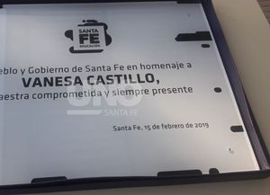 Realizaron un acto en recuerdo de Vanesa Castillo en la escuela Victoriano Montes