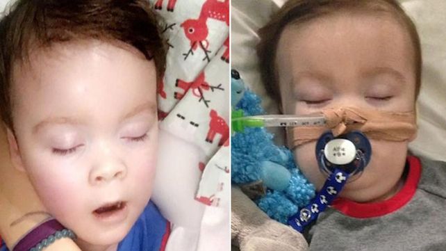 El bebé británico desconectado de las máquinas que lo asistían respira por sus propios medios