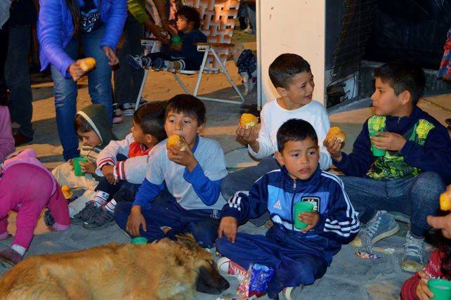 Los niños de Concordia en una de las actividades que organizó la Fundación Conased. &nbsp;