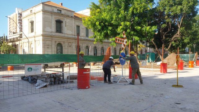 Finalizan los trabajos de Aguas Santafesinas en bulevar Pellegrini y 9 de Julio