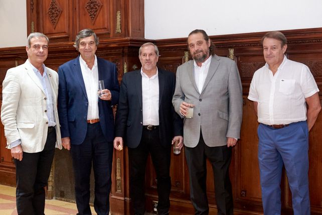 Diego Sueiras , Julián Baravalle, Pablo Abdala , Federico Garrone Y Eduardo Lagos.