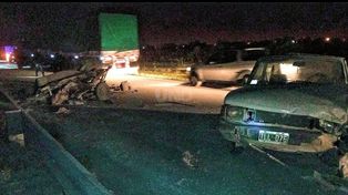 El siniestro ocurrió en la Circunvalación Oeste a la altura del ingreso a Recreo