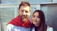 sonrisas y fotos en el encuentro de lali esposito y lionel messi en barcelona