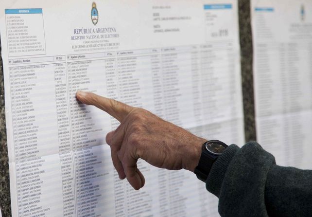 Consultá el padrón electoral para saber dónde votás en las elecciones