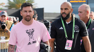 Lionel Messi y su nueva sombra, Yassine Chueko