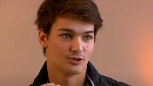 Tiziano Gravier, el joven agredido por los dos muchachos que serán condenados en juicio abreviado.