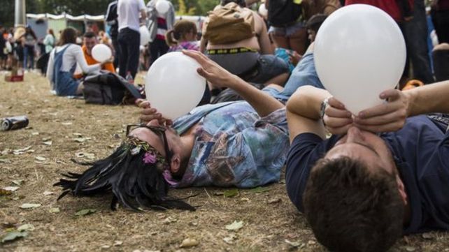 Países Bajos decretó el fin del gas de la risa para diversión