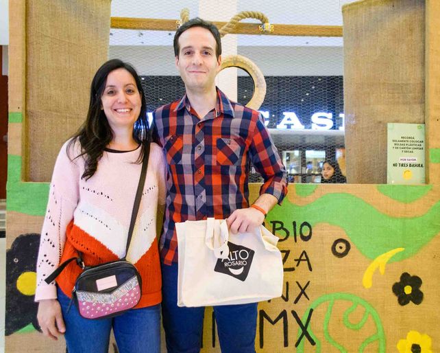 Lucrecia Segado y Gustavo Castelli.