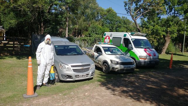 Personal especializado visitó casas y barrios donde hay personas con síntomas.