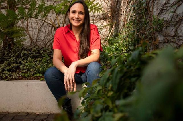 Jazmín Bazán destacó el valor de la obra de Gambaro.&nbsp;