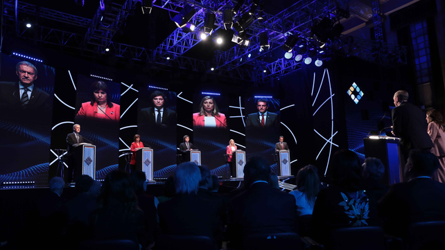 Los números totales de la transmisión del debate estuvieron por debajo de lo ocurrido en Santiago del Estero