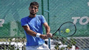 El tenista argentino Pedro Cachín y quedó eliminado del ATP de Auckland.