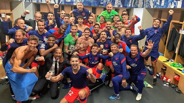 Atlético de Madrid festejó de la mano de los argentinos