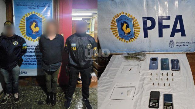 La Federal detuvo a un hombre por vender drogas en distintos barrios y secuestró estupefacientes