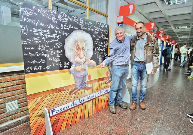 Responsables. Roberto Vignolo y Cristian Bernal son los creadores. Foto: Manuel Testi / UNO Santa Fe