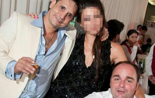 Luis Medina y Germán Tobo cuando compartían negocios y sonrisas. Los dos fueron asesinados a sangre fría