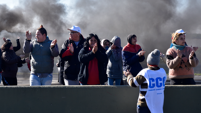 Foto de archivo. La Corriente Clasista y Combativa llevará adelante varios cortes de tránsito en la jornada de paro