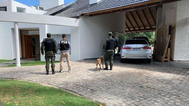 Residencia en provincia de Córdoba donde fue detenido “Calabera” Pelozo.