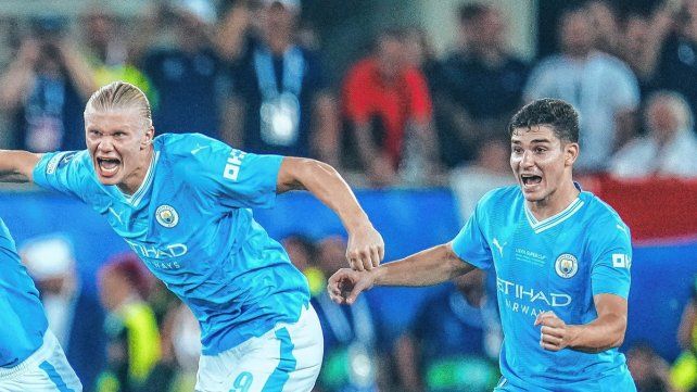 Manchester City se coronó campeón de la Supercopa europea.