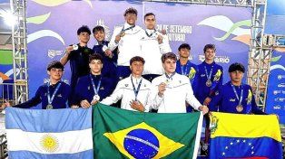 El entrerriano Vicente Etcheverry fue subcampeón en el Sudamericano Juvenil de Natación.