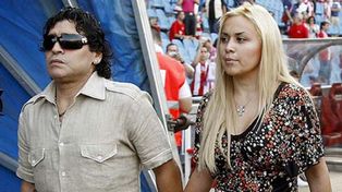 Verónica Ojeda estaría otra vez embarazada de Diego Maradona