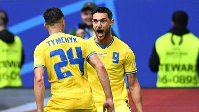 Ucrania le ganó a Eslovaquia y reavivó su ilusión de avanzar en la Eurocopa