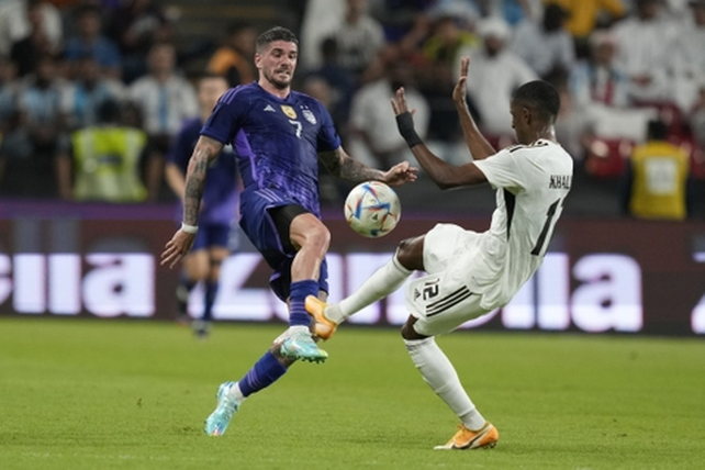 Argentina goleó 5 a 0 a Emiratos Árabes, Messi jugó los 90 y ningún jugador terminó lesionado