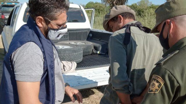 Leonardo Balzaretti, encargado del campo donde se hallaron hasta el momento más de 150 vacunos pertenecientes a Ianozzi.