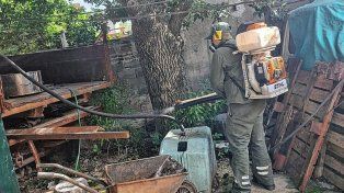 Caso de dengue en barrio Altos del Valle.