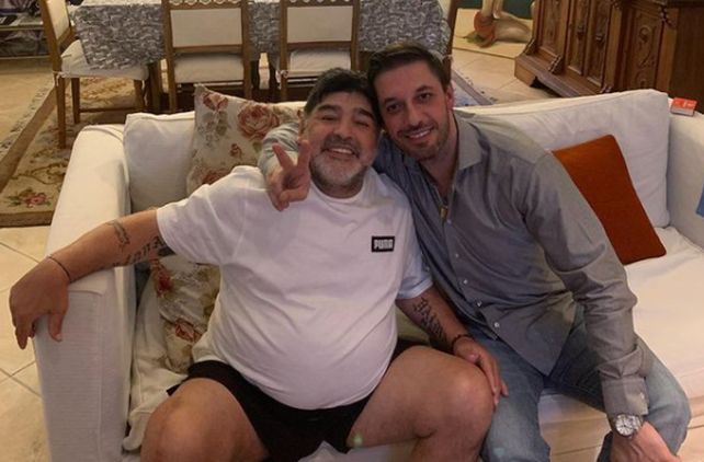 Morla publicó un inédito video de Maradona para recordarlo