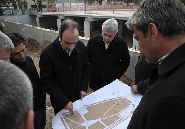 La Plaza Alberdi tiene un avance de obra del 55 %