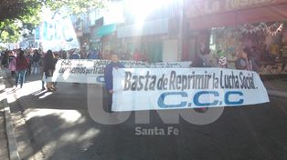 La CCC acampa frente a Casa de Gobierno