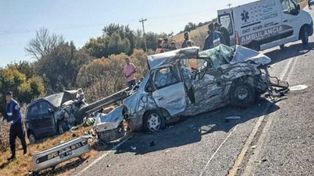 Tres muertos y un herido en un choque frontal sobre la ruta 12