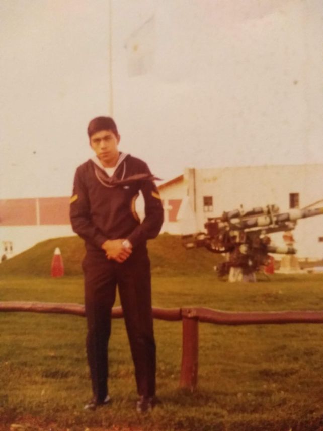 Eduardo Armua en 1983. 