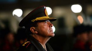 César Milani, a indagatoria por presuntos delitos de lesa humanidad